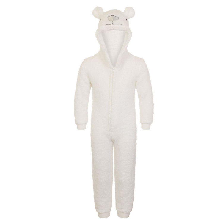 Picture of 04734- POLAR BEAR UNISEX ONESIE/JUMPSUIT FOR KIDS